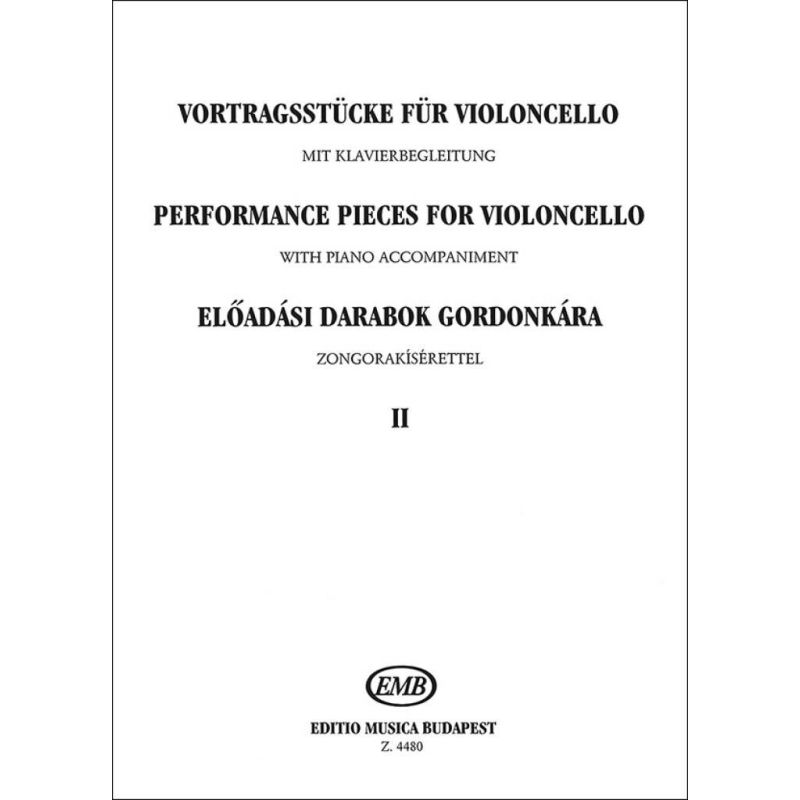 Zoltanne, Csath Emöke Vasvary - Performance Pieces for Violoncello
