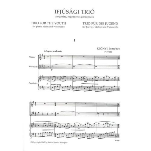 Szönyi, Erzsébet - Trio for the Youth