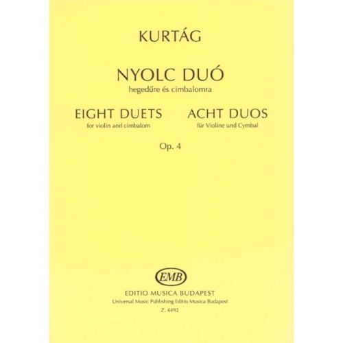 Kurtág, György - Eight Duos...