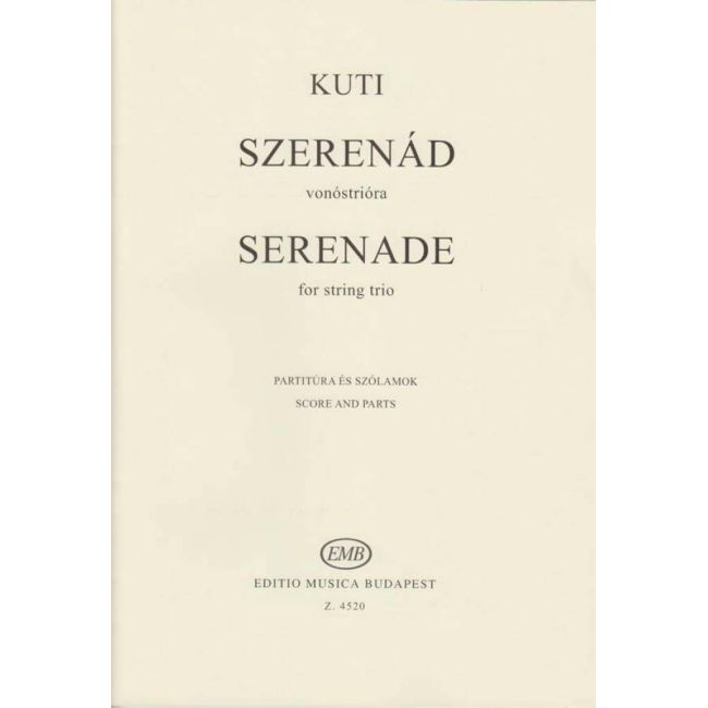 Kuti, Sándor - Serenade for String Trio