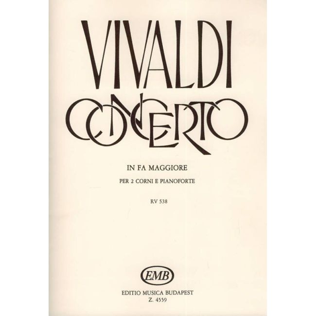 Vivaldi, Antonio - Concerto in fa maggiore