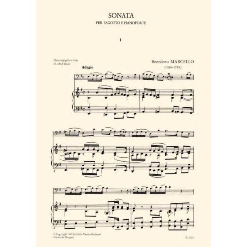 Marcello, Benedetto - Sonata