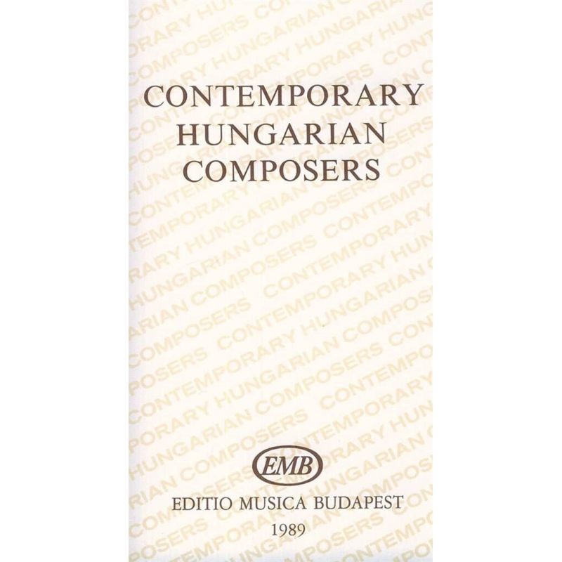 Varga, Balint Andras - Contemporary Hungarian Composers