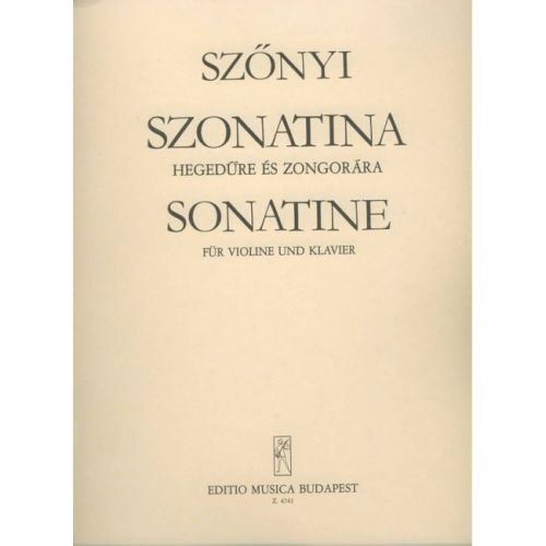 Szönyi, Erzsébet - Sonatina...