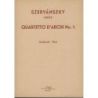 Szervánszky, Endre - String Quartet No. 1