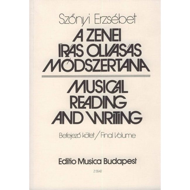 Szönyi, Erzsébet - Musical Reading and Writing