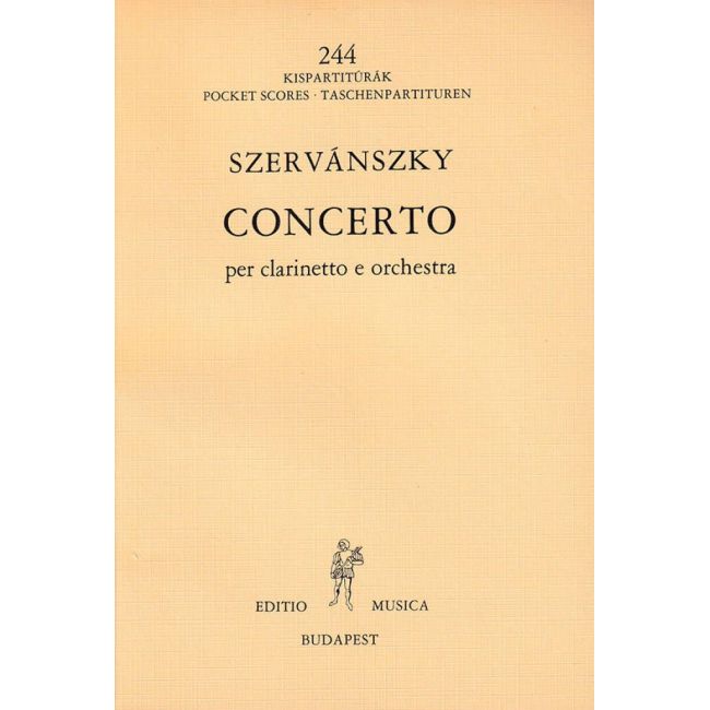 Szervánszky, Endre - Concerto per clarinetto e orchestra