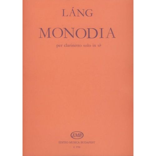 Láng, István - Monodia