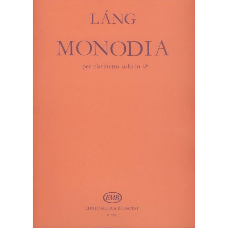 Láng, István - Monodia
