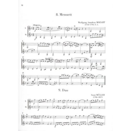 Clarinet Duets Vol.1