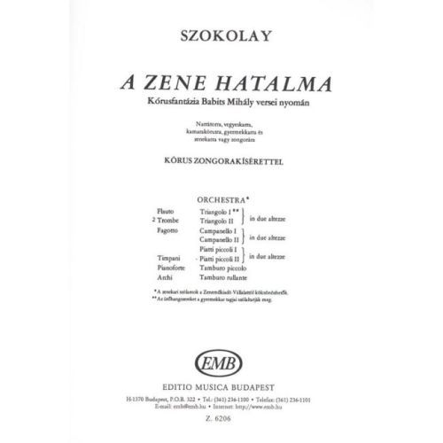 A zene hatalma