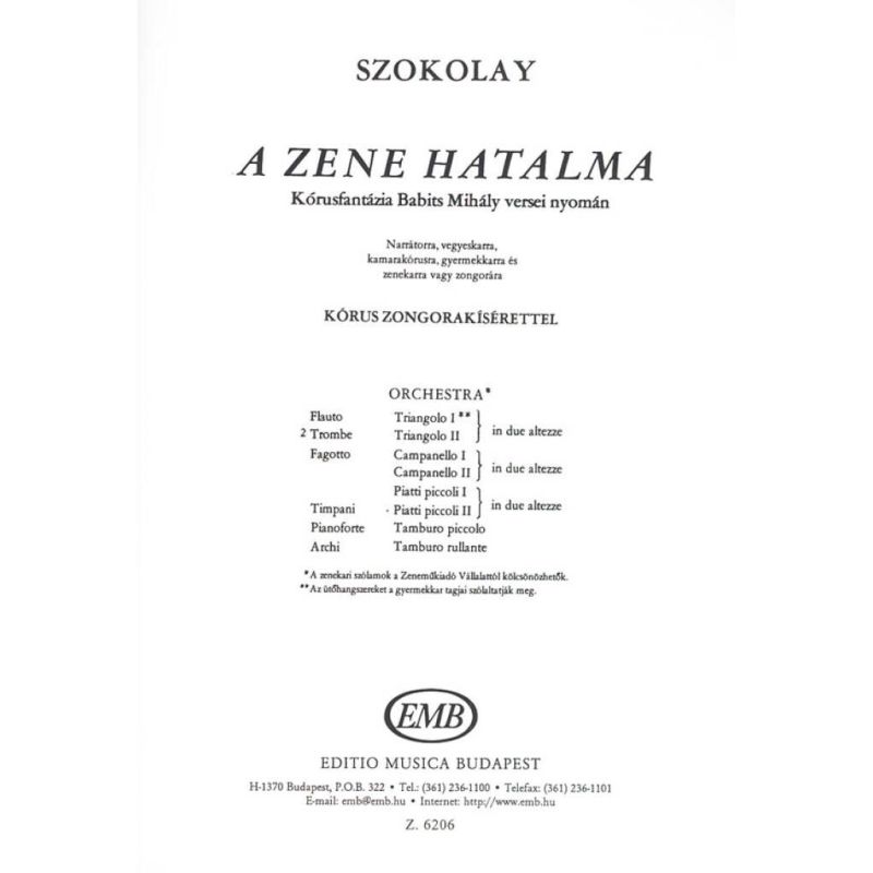 A zene hatalma