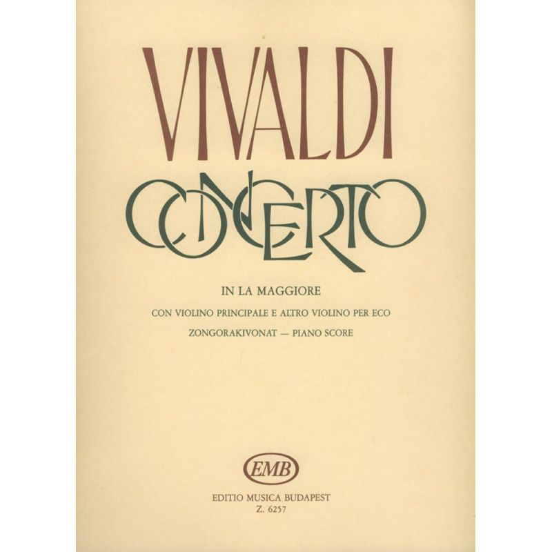 Vivaldi, Antonio - Concerto in la maggiore