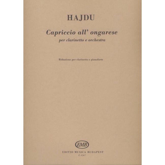 Hajdu, Mihaly - Capriccio all'ongarese