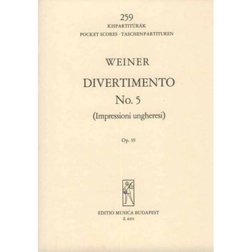 Weiner, Leó - Divertimento...