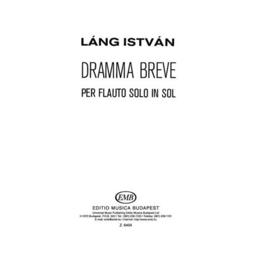 Láng, István - Dramma breve...