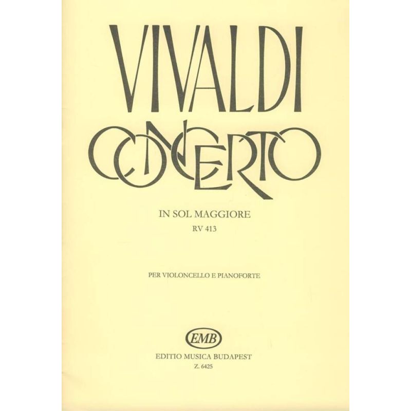 Vivaldi, Antonio - Concerto in sol maggiore