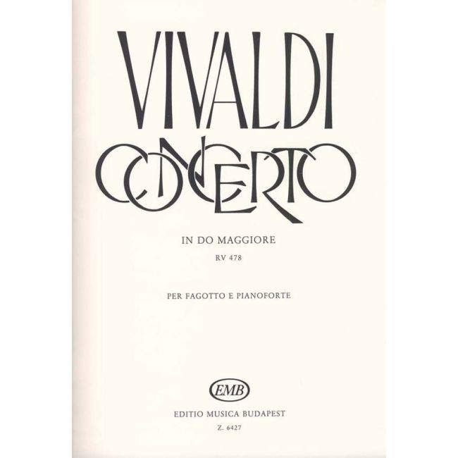 Vivaldi, Antonio - Concerto in C Major (bassoon and piano)