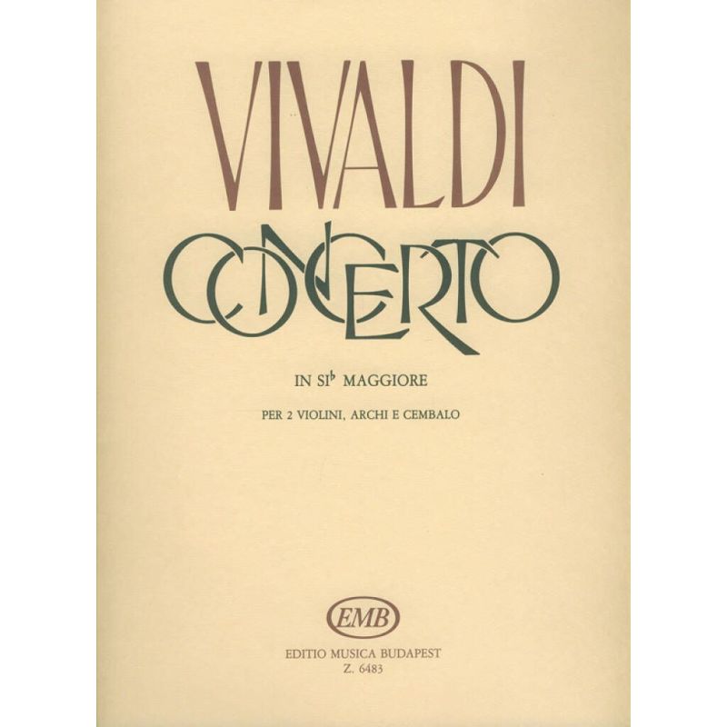 Vivaldi, Antonio - Concerto in sib maggiore