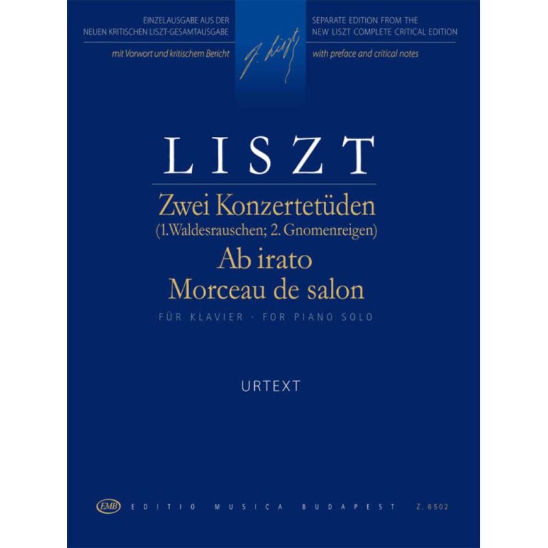 Liszt, Franz - Two Concert Etudes (piano)