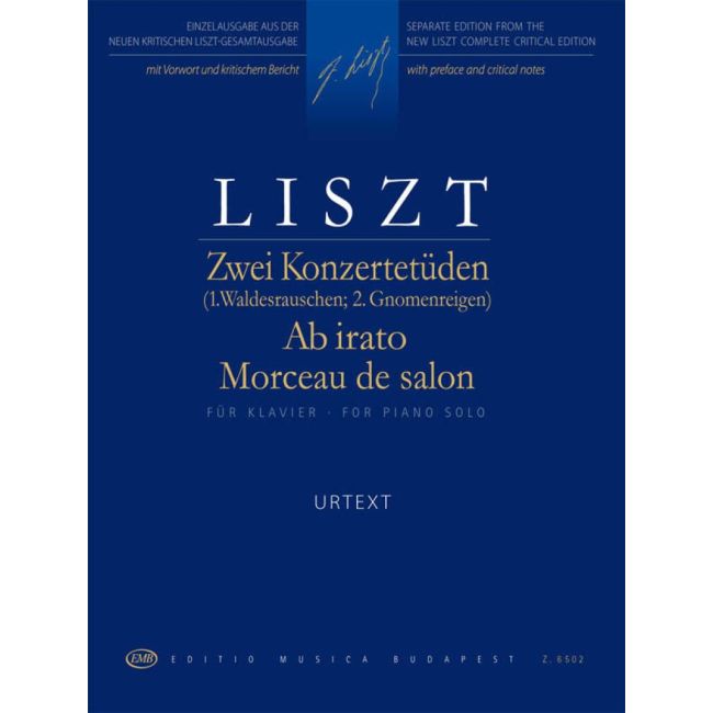 Liszt, Franz - Two Concert Etudes (piano)