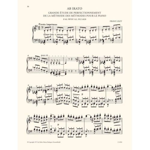 Liszt, Franz - Two Concert Etudes (piano)