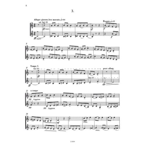 Bartók, Béla - Duos (two violins)