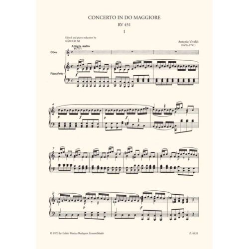 Vivaldi, Antonio - Concerto in do maggiore