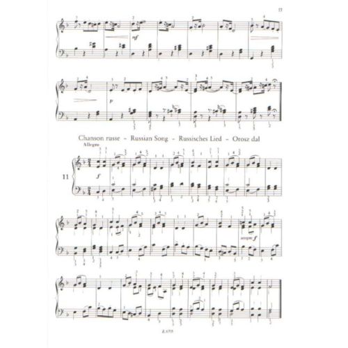 Tchaikovsky, Pyotr Ilyich - Album for the Youth