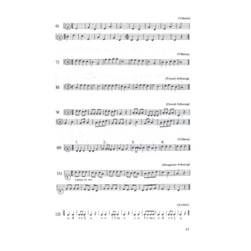 Szönyi, Erzsébet - Musical Reading and Writing Vol.1