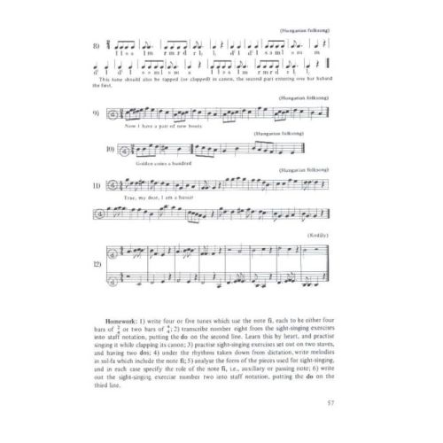 Szönyi, Erzsébet - Musical Reading and Writing Vol.1