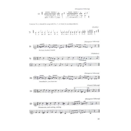 Szönyi, Erzsébet - Musical Reading and Writing Vol.1