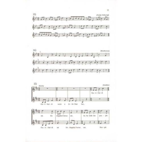 Szönyi, Erzsébet - Musical Reading and Writing Vol.3
