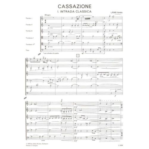 Láng, István - Cassazione