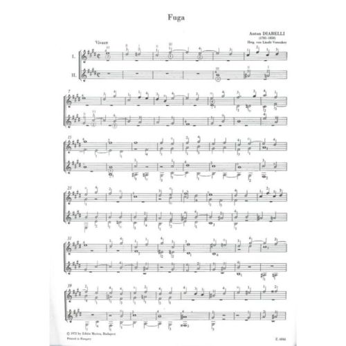 Diabelli, Anton - Fuga
