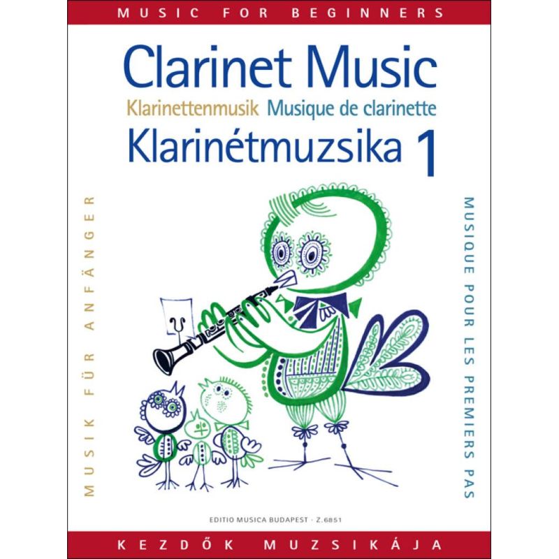 Clarinet Music for Beginners Vol.1