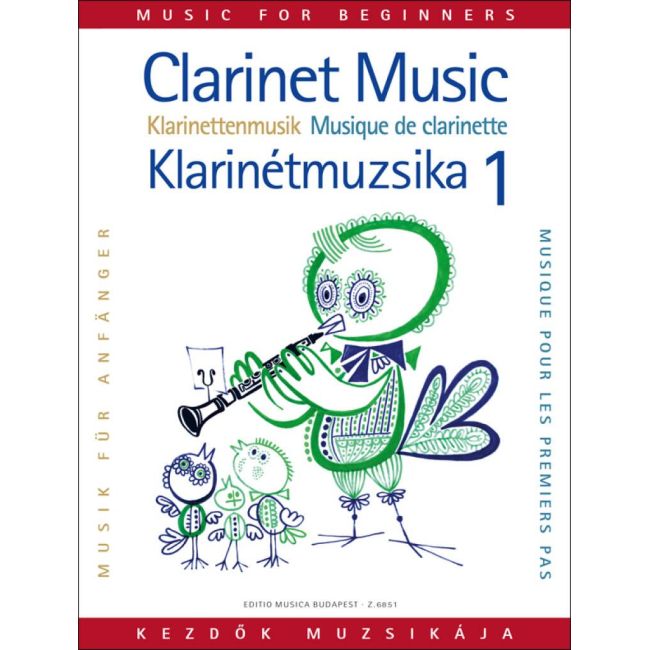 Clarinet Music for Beginners Vol.1