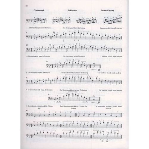 Montag, Lajos - Double Bass Tutor Vol.4