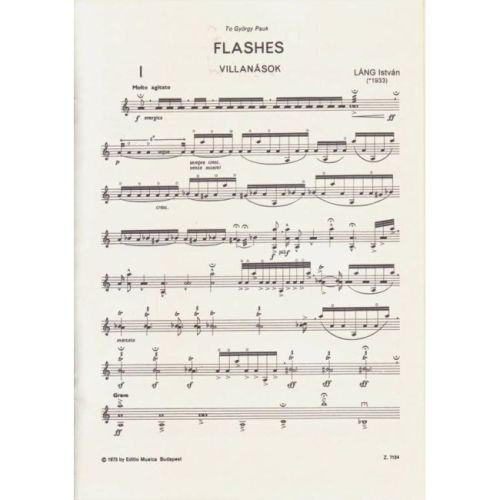 Láng, István - Flashes