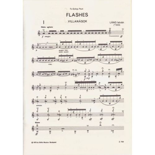 Láng, István - Flashes