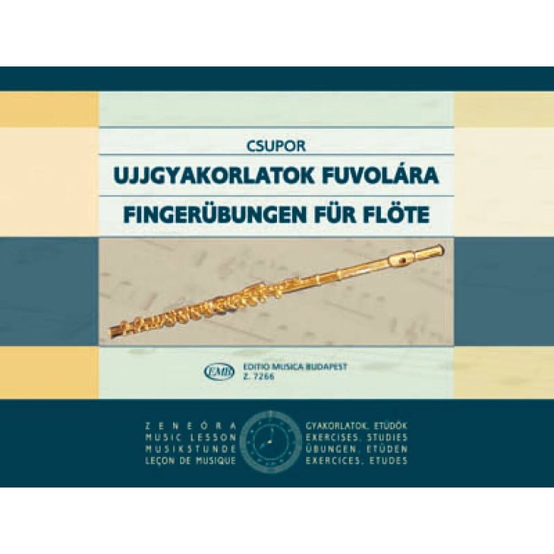 Laszlo, Csupor - Finger Exercises for flute