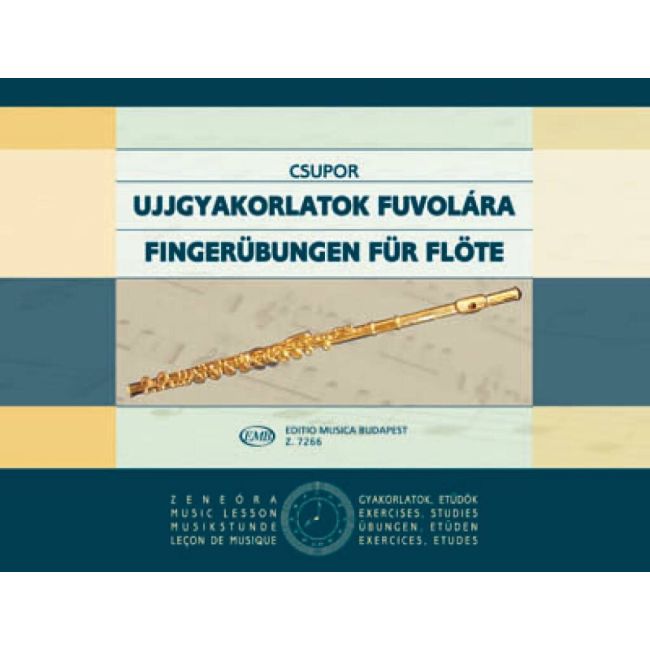 Laszlo, Csupor - Finger Exercises for flute