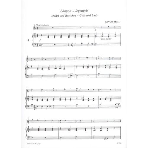 Kovács, Mátyás - Hungarian Folksongs
