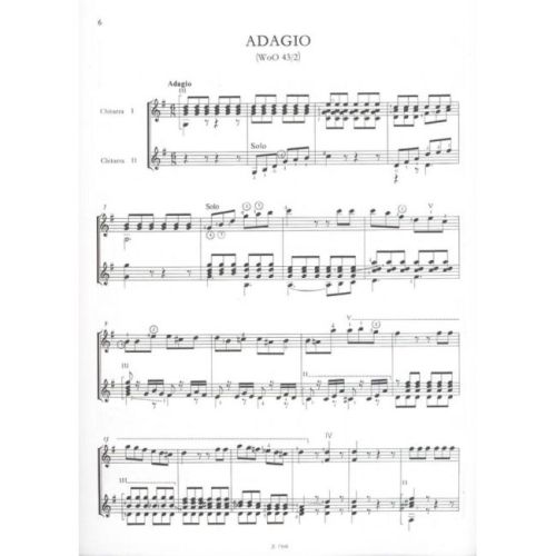 Beethoven, Ludwig van - Sonatina e adagio WoO 43