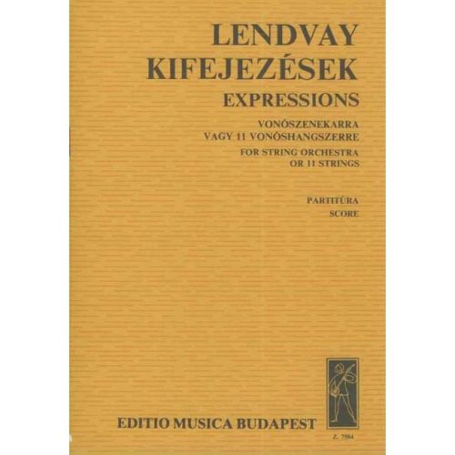 Lendvay, Kamilló - Expressions