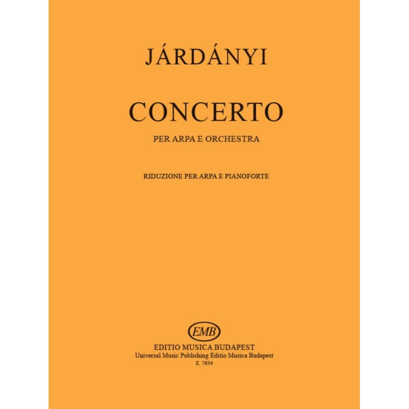 Jardanyi, Pal - Concerto per arpa e orchestra