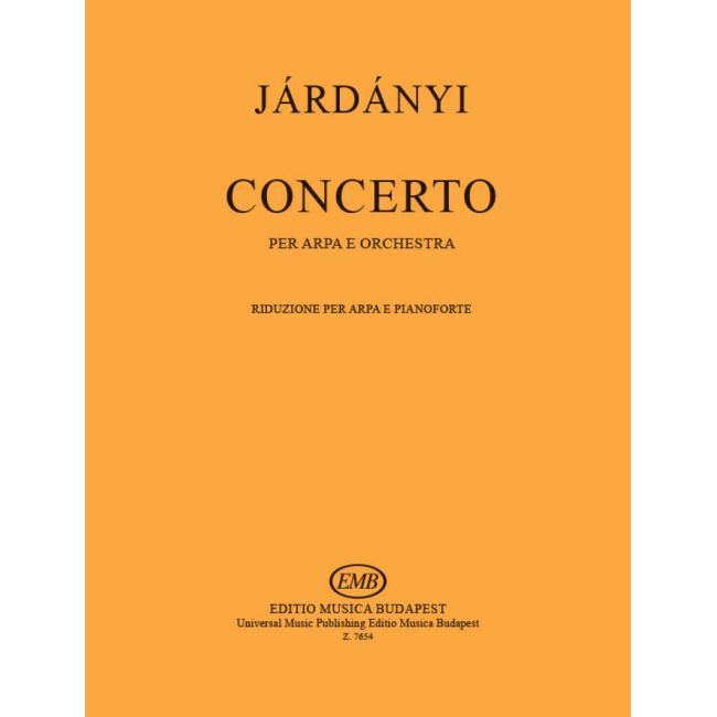 Jardanyi, Pal - Concerto per arpa e orchestra