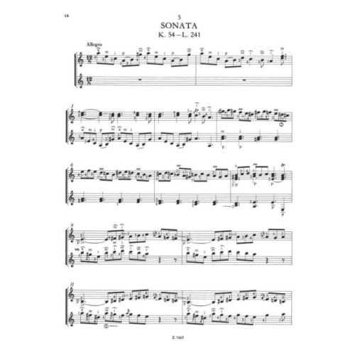 Scarlatti & Mosoczi - Five Sonatas