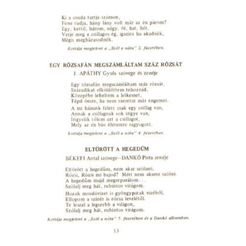 Leszler, József - Notaszovegek 1