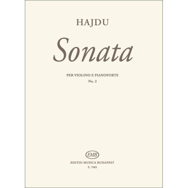 Hajdu, Mihaly - Sonata No. 2